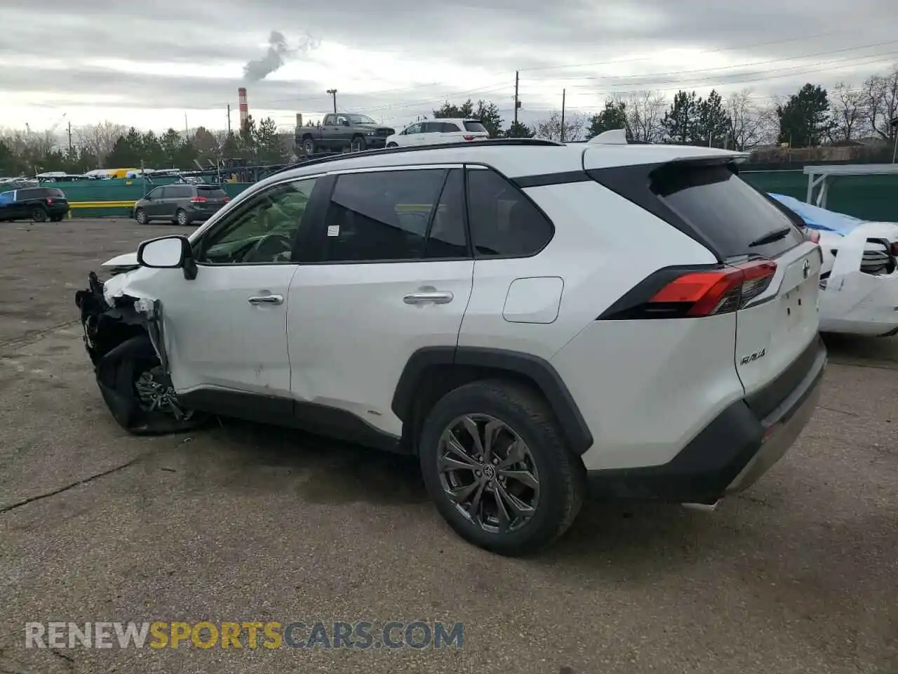 2 Photograph of a damaged car JTMD6RFV0PD548686 TOYOTA RAV4 2023