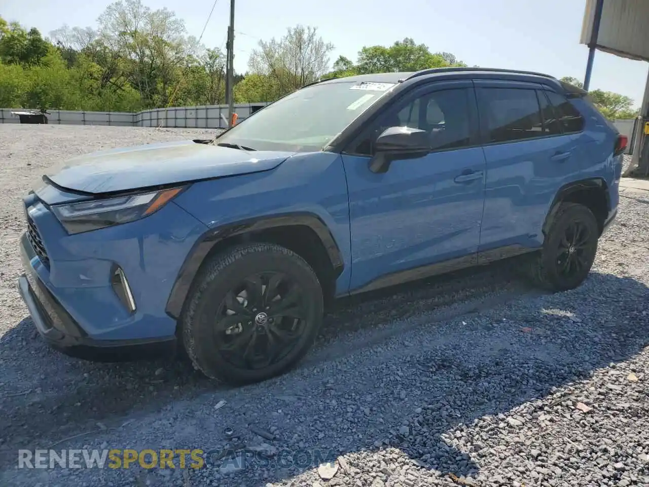 1 Photograph of a damaged car JTME6RFV0PD542486 TOYOTA RAV4 2023