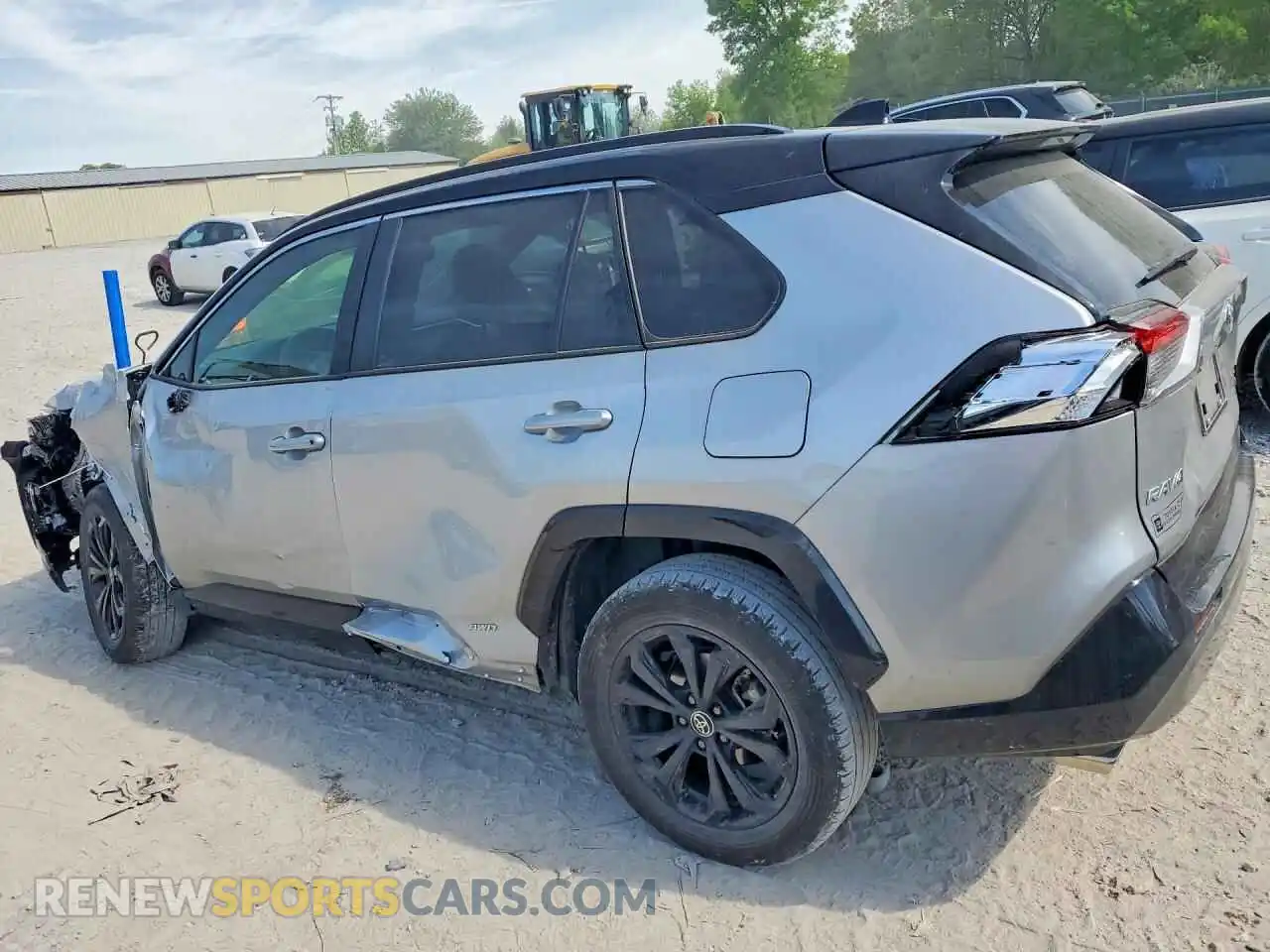 2 Photograph of a damaged car JTME6RFV0PJ033905 TOYOTA RAV4 2023