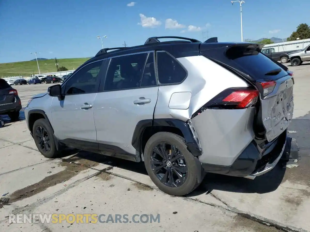 2 Photograph of a damaged car JTME6RFV3PD543597 TOYOTA RAV4 2023