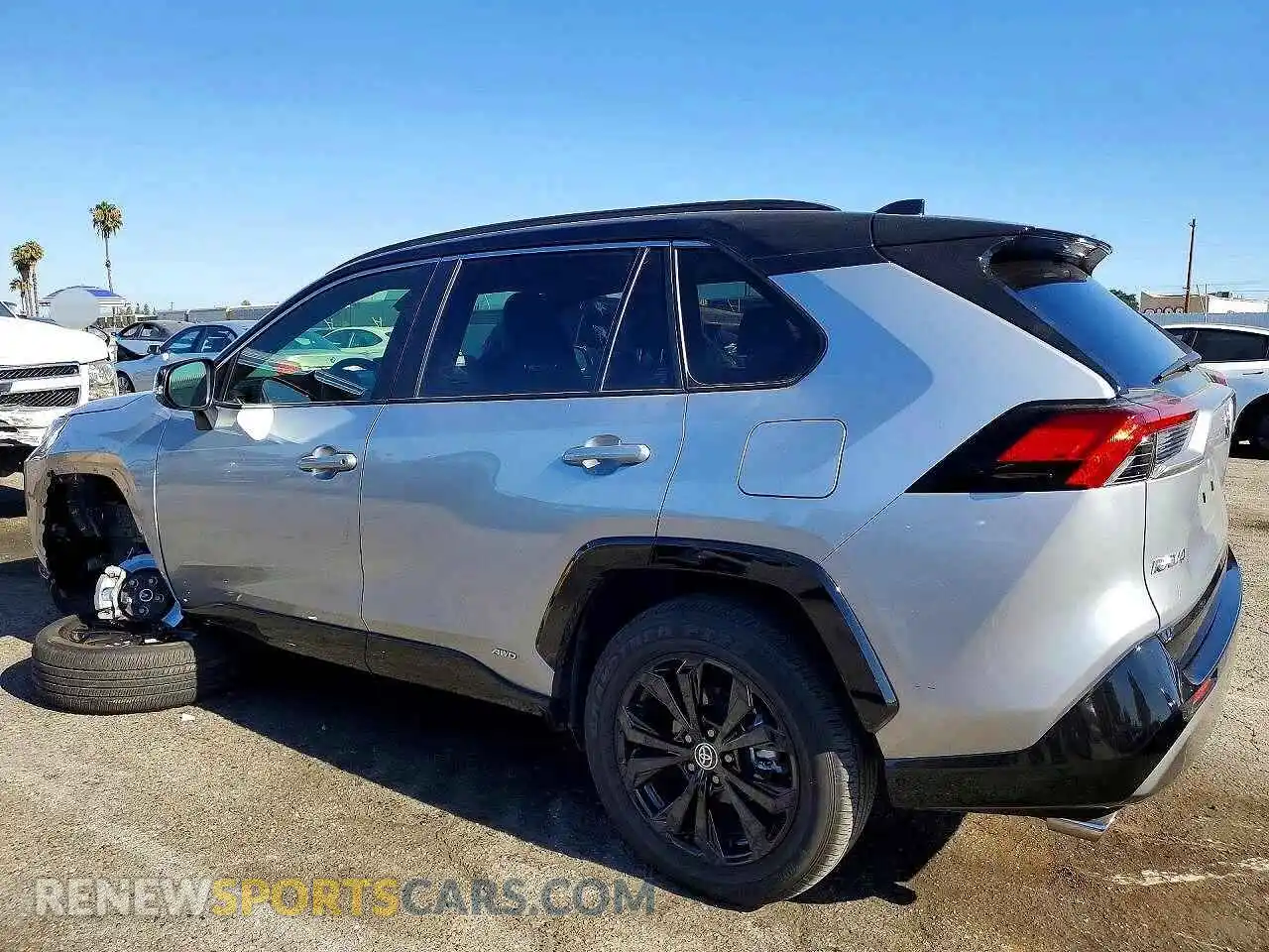 2 Photograph of a damaged car JTME6RFV4PJ037262 TOYOTA RAV4 2023