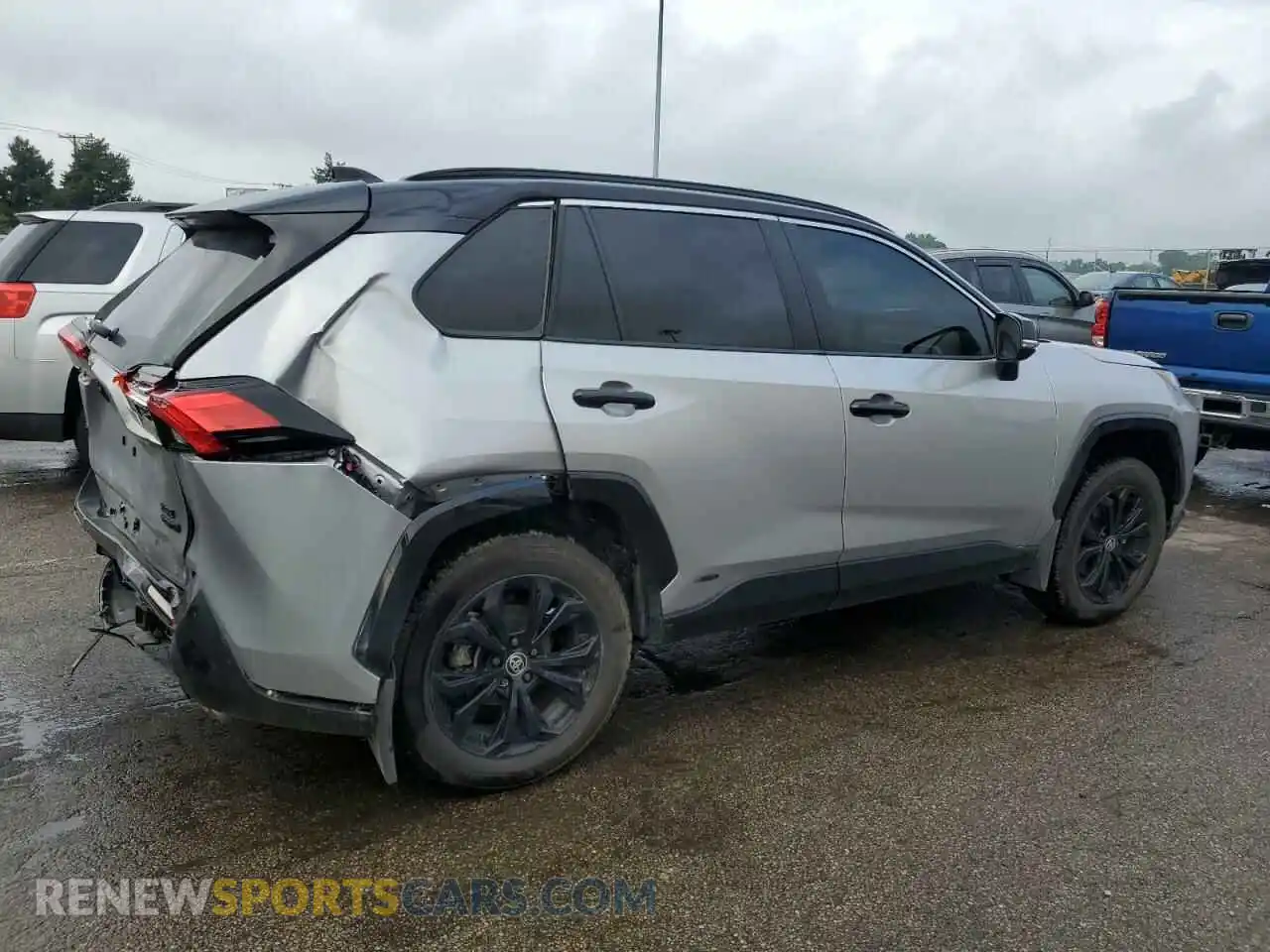 3 Photograph of a damaged car JTME6RFV7PD547362 TOYOTA RAV4 2023