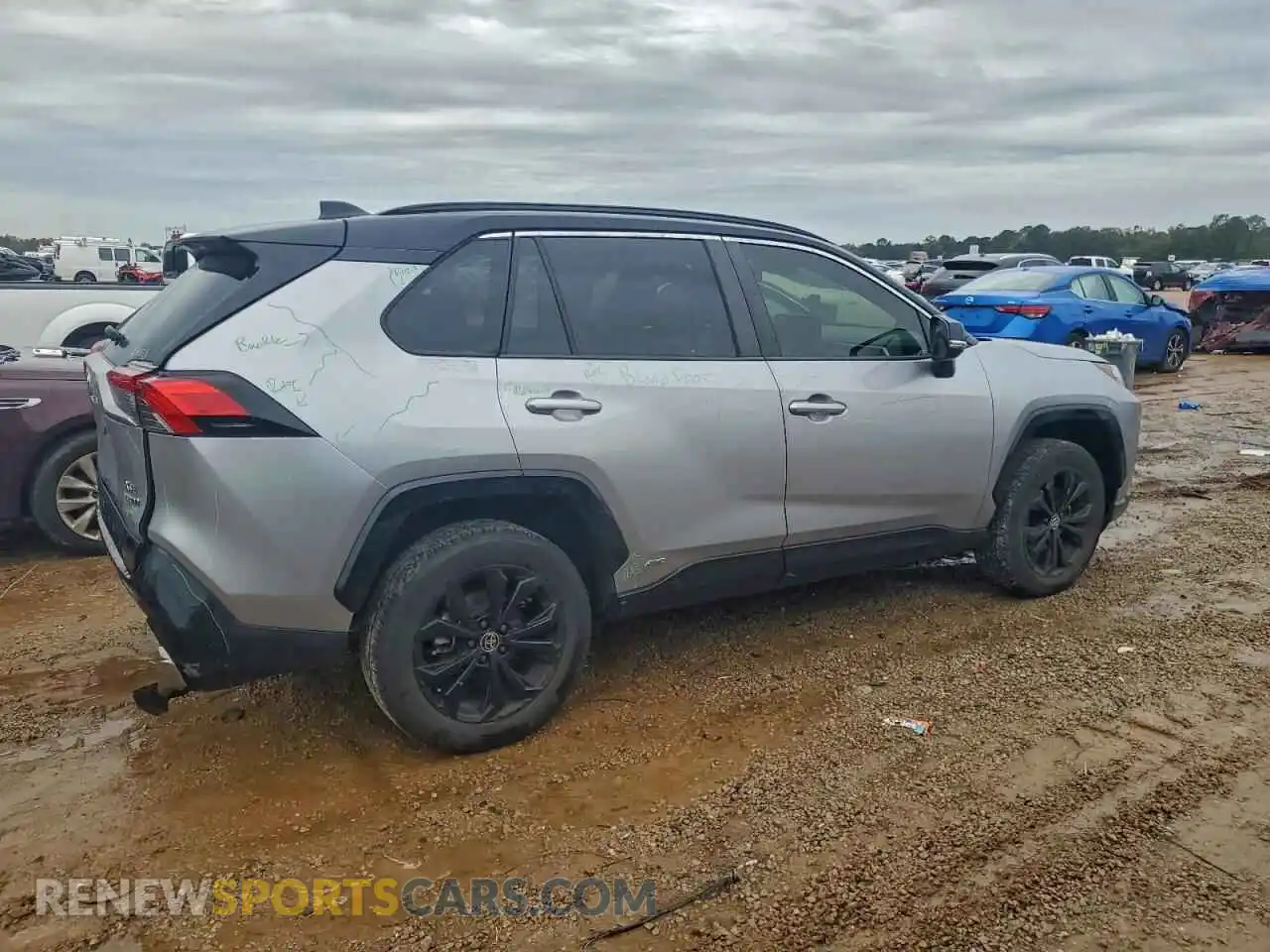 3 Photograph of a damaged car JTME6RFV8PD542848 TOYOTA RAV4 2023