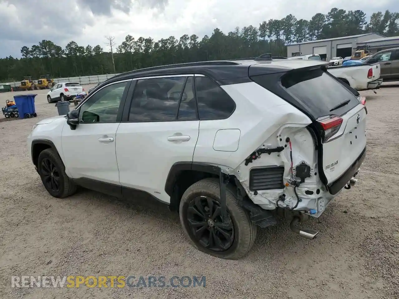 2 Photograph of a damaged car JTME6RFV9PD547699 TOYOTA RAV4 2023