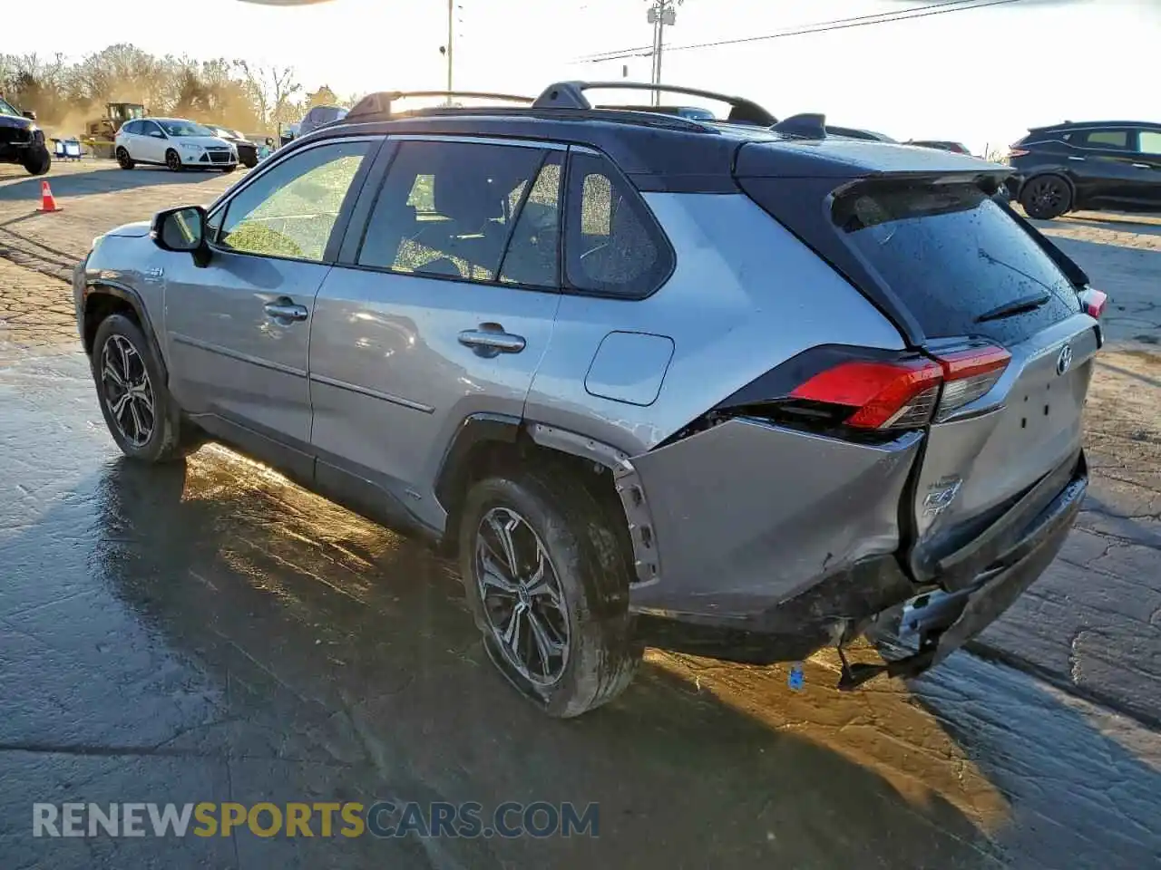2 fotografías del automóvil dañado JTMEB3FV0PD123336 TOYOTA RAV4 2023
