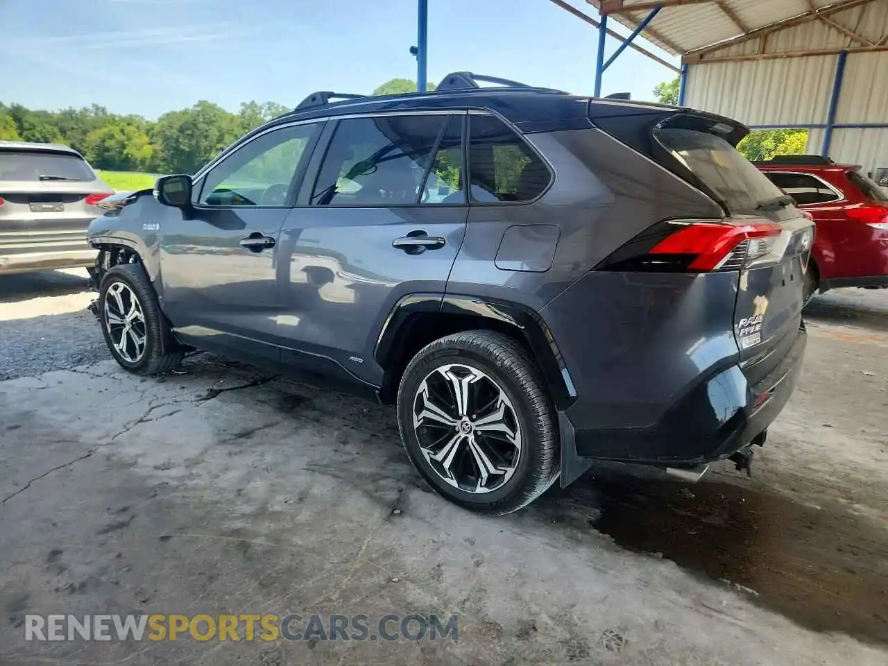 2 Photograph of a damaged car JTMEB3FV0PD161665 TOYOTA RAV4 2023