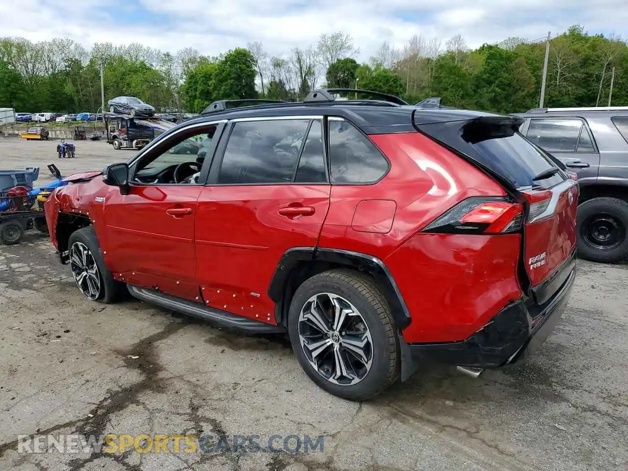 2 Photograph of a damaged car JTMEB3FV3PD117532 TOYOTA RAV4 2023