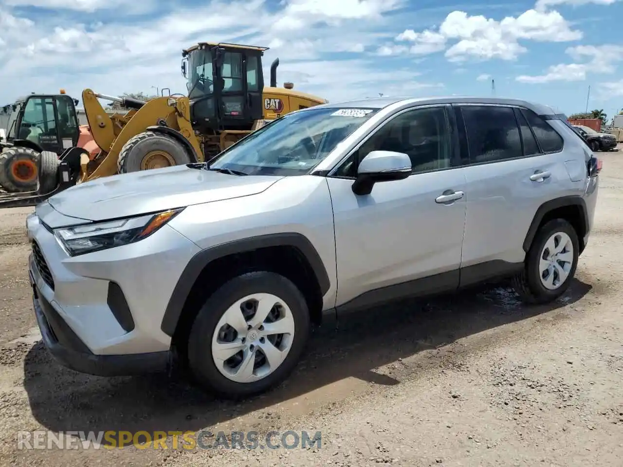 1 Photograph of a damaged car JTMK1RFV4PD112266 TOYOTA RAV4 2023