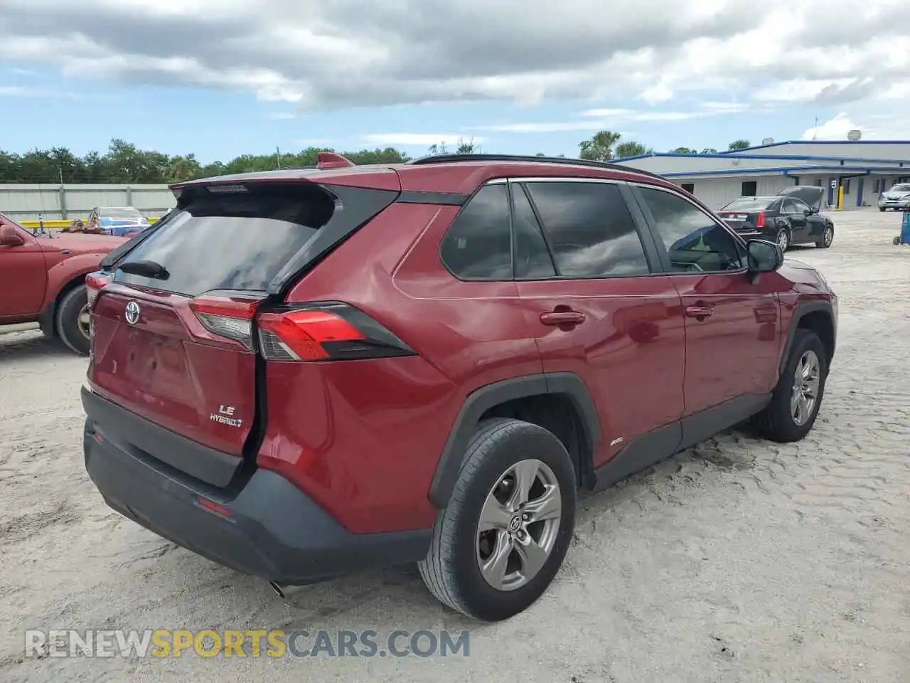 3 Photograph of a damaged car JTMLWRFV0PD575186 TOYOTA RAV4 2023