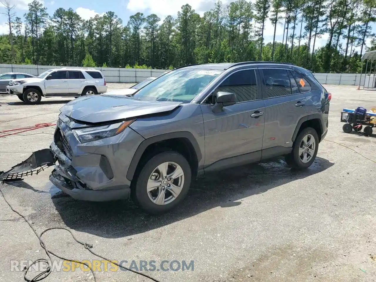 1 Photograph of a damaged car JTMLWRFV3PD202921 TOYOTA RAV4 2023