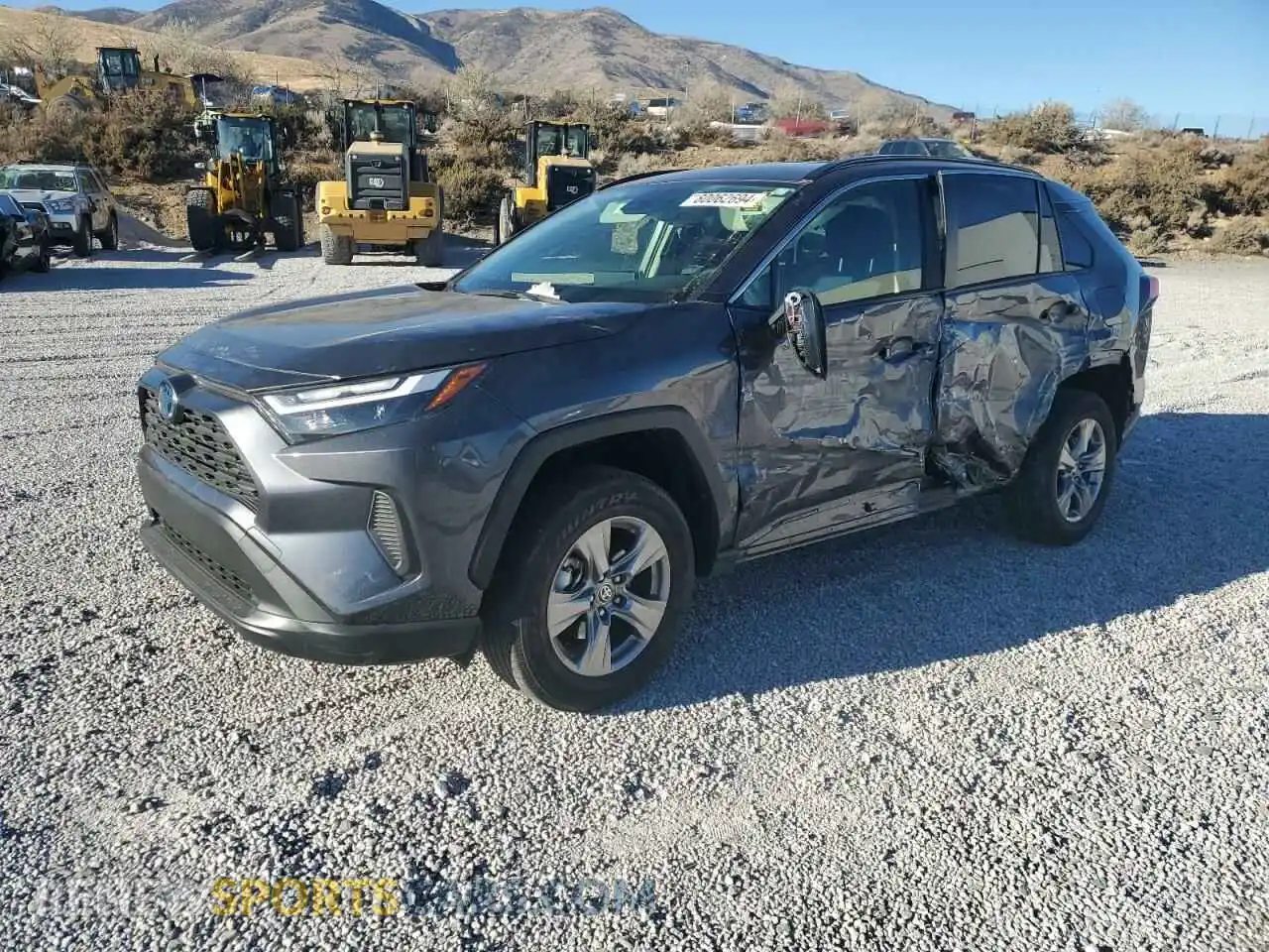 1 Photograph of a damaged car JTMLWRFV3PD204393 TOYOTA RAV4 2023
