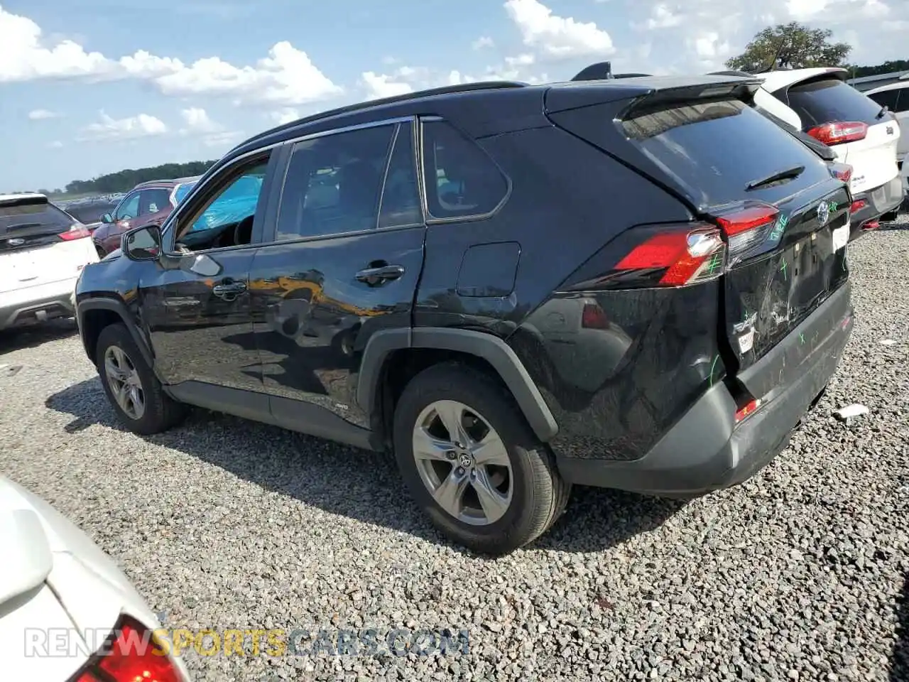 2 Photograph of a damaged car JTMLWRFV7PD204946 TOYOTA RAV4 2023