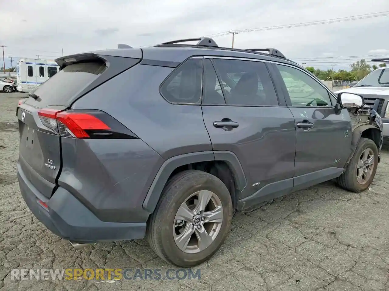 3 Photograph of a damaged car JTMMWRFV0PD182762 TOYOTA RAV4 2023