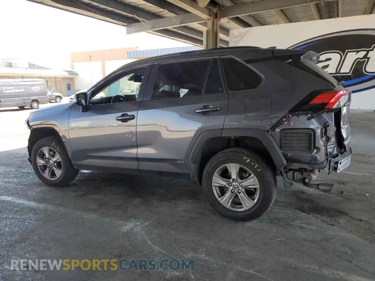 2 Photograph of a damaged car JTMMWRFV1PD175299 TOYOTA RAV4 2023