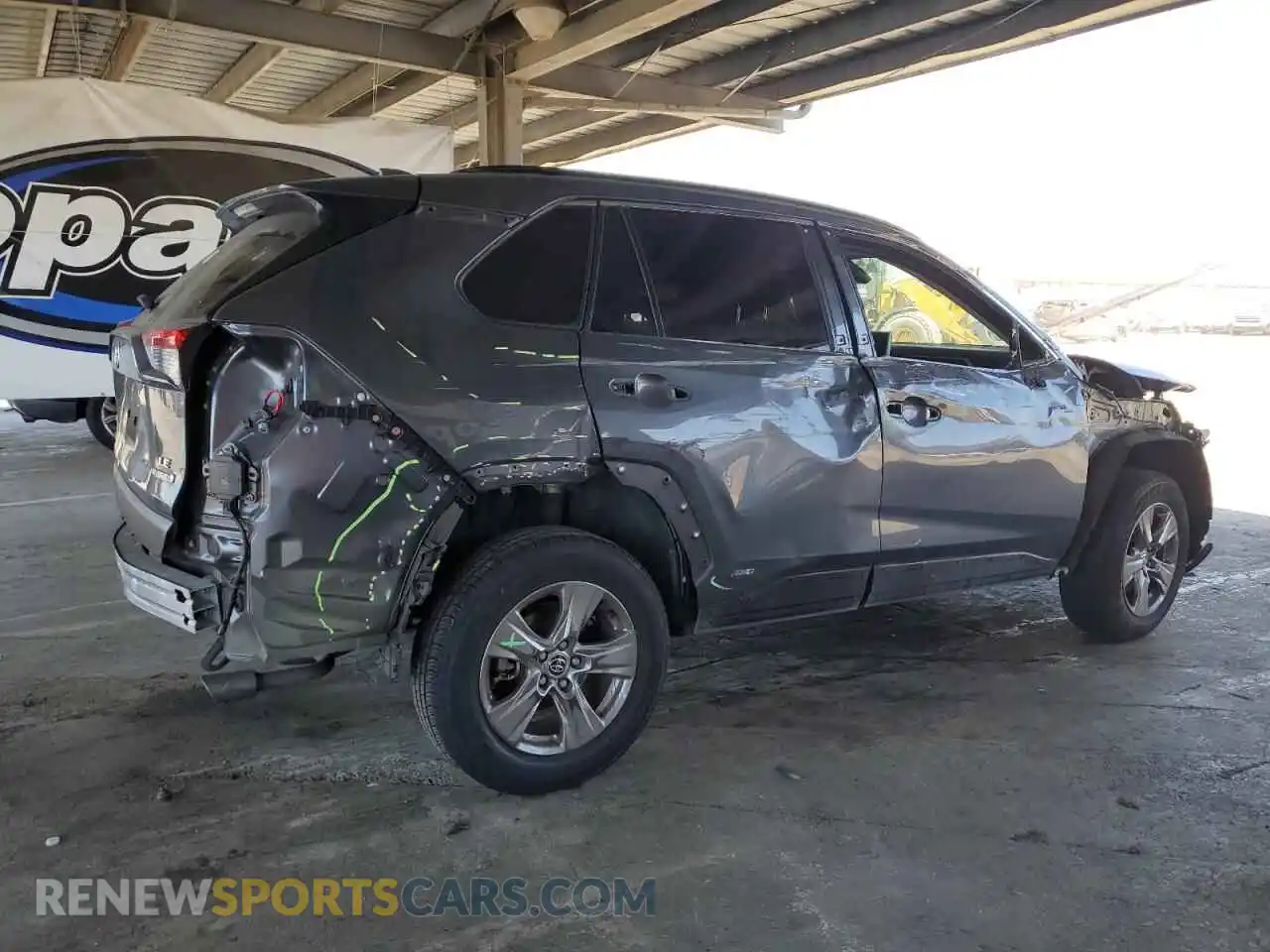 3 Photograph of a damaged car JTMMWRFV1PD175299 TOYOTA RAV4 2023