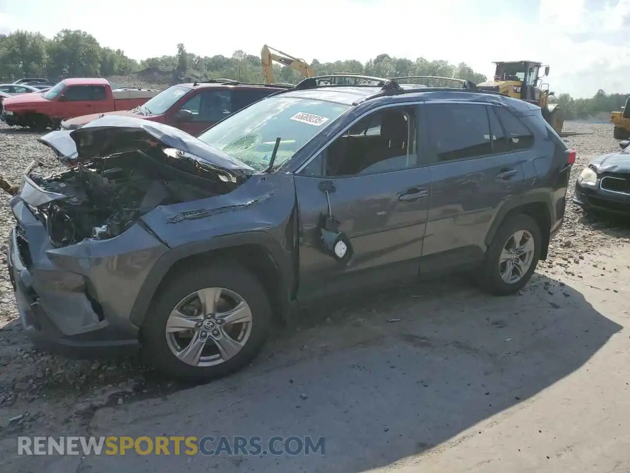 1 Photograph of a damaged car JTMMWRFV2PD188689 TOYOTA RAV4 2023
