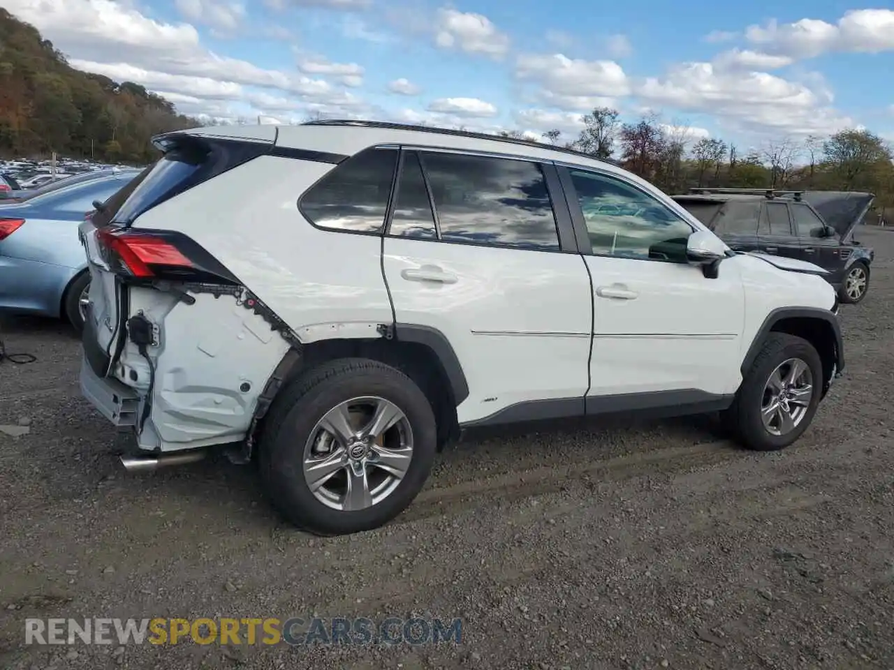 3 fotografías del automóvil dañado JTMMWRFV3PD191312 TOYOTA RAV4 2023