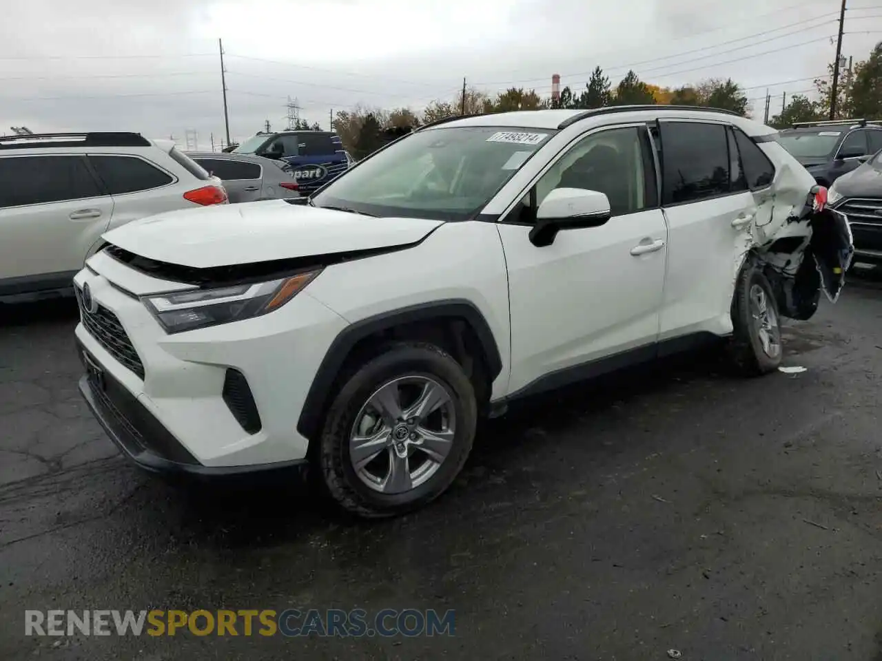 1 Photograph of a damaged car JTMMWRFV3PD577678 TOYOTA RAV4 2023