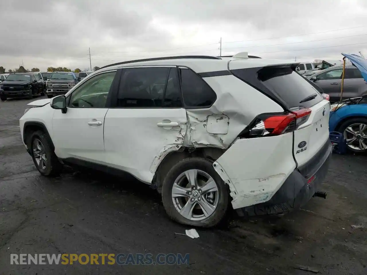 2 Photograph of a damaged car JTMMWRFV3PD577678 TOYOTA RAV4 2023