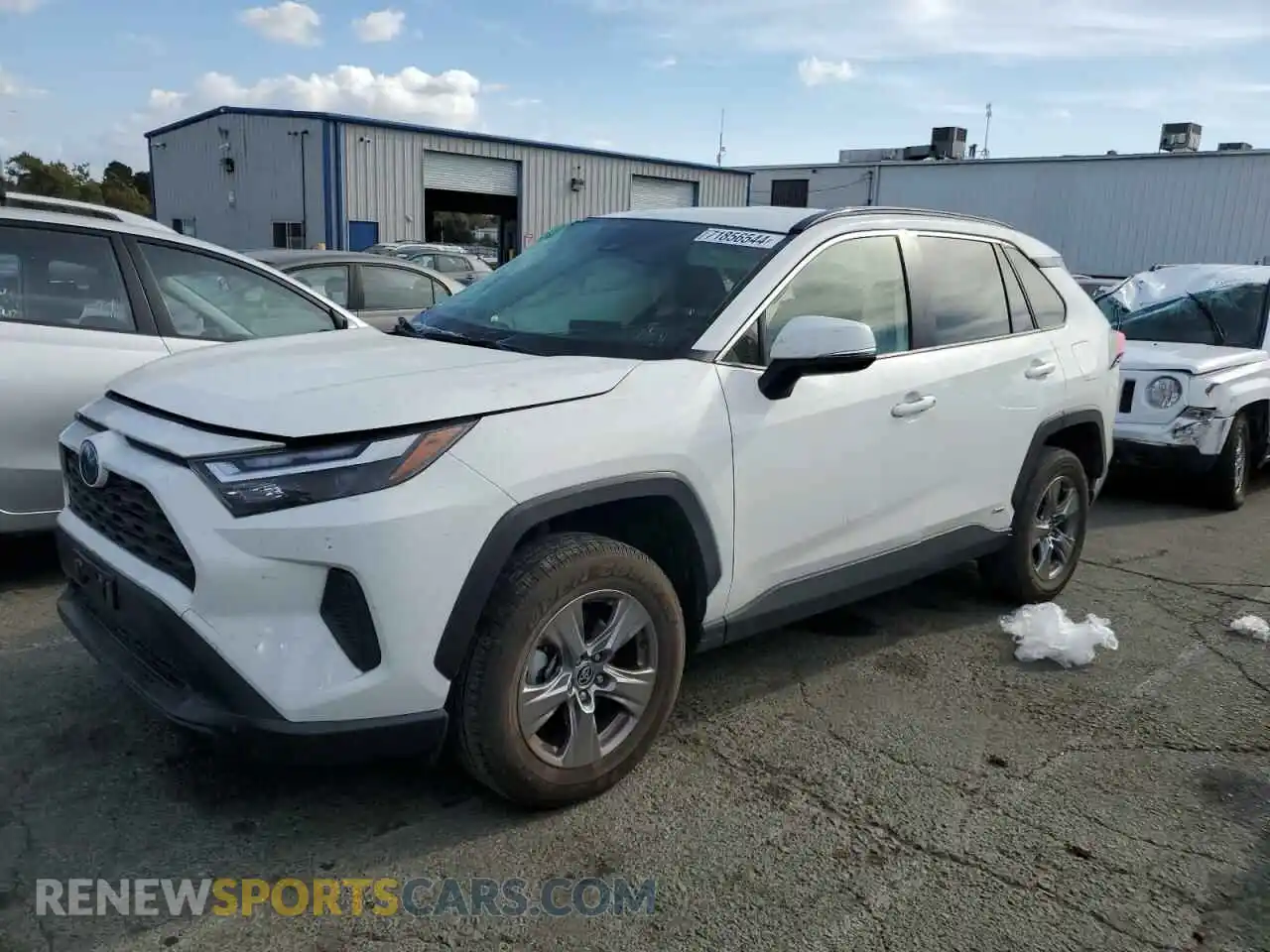1 Photograph of a damaged car JTMMWRFV4PD202771 TOYOTA RAV4 2023