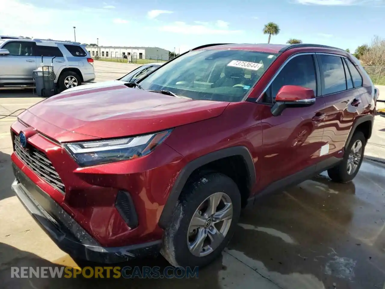 1 Photograph of a damaged car JTMMWRFV4PD207856 TOYOTA RAV4 2023