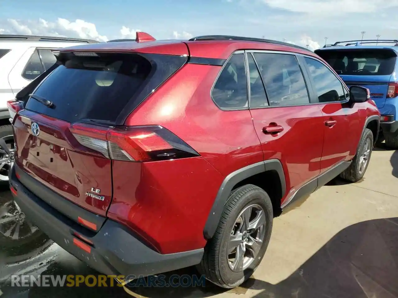 3 Photograph of a damaged car JTMMWRFV4PD207856 TOYOTA RAV4 2023