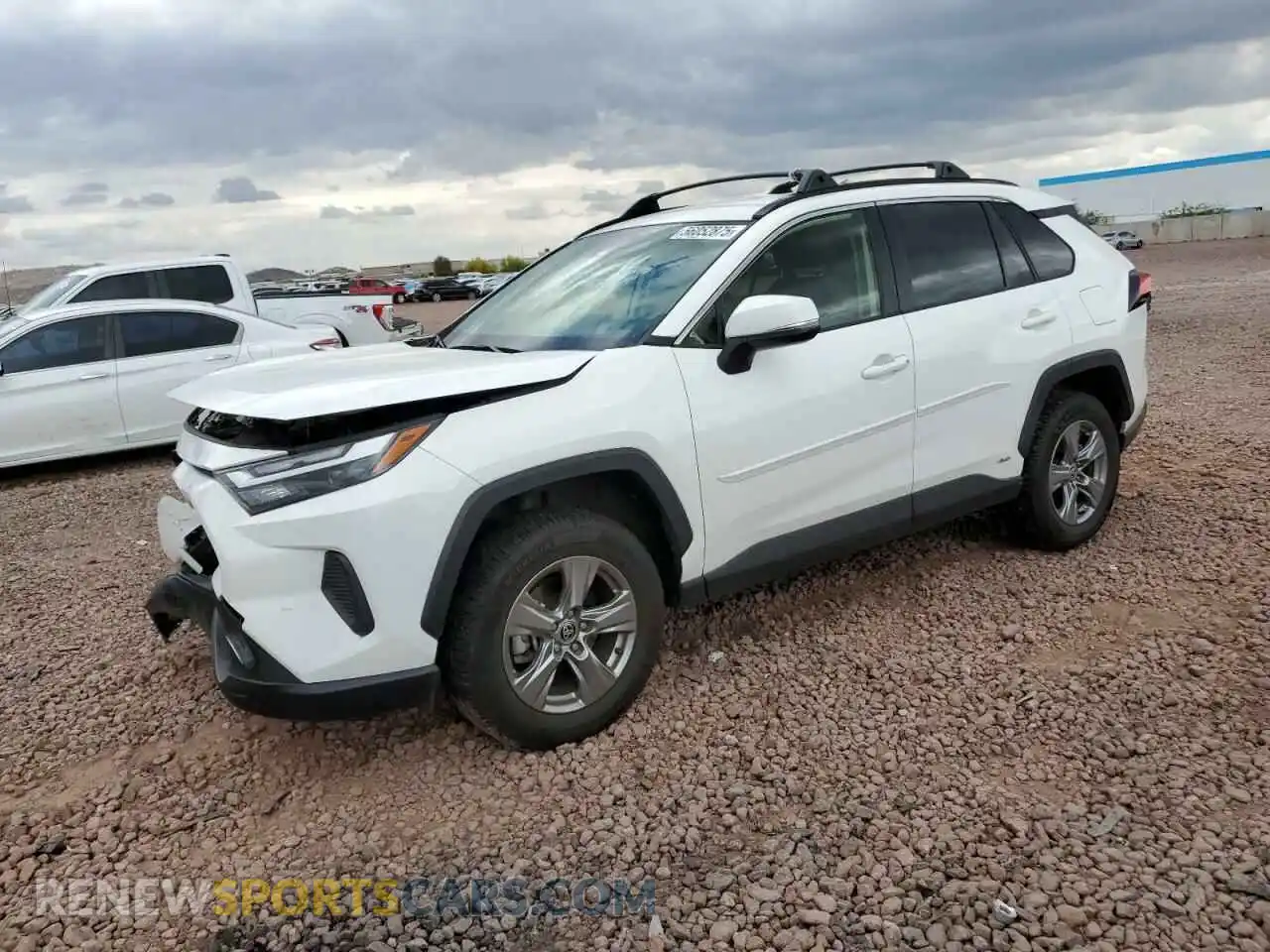 1 Photograph of a damaged car JTMMWRFV5PD177685 TOYOTA RAV4 2023