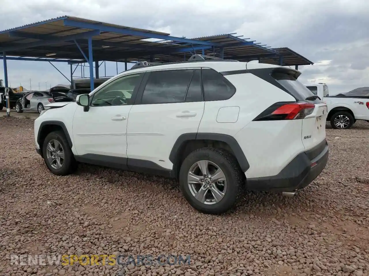 2 Photograph of a damaged car JTMMWRFV5PD177685 TOYOTA RAV4 2023