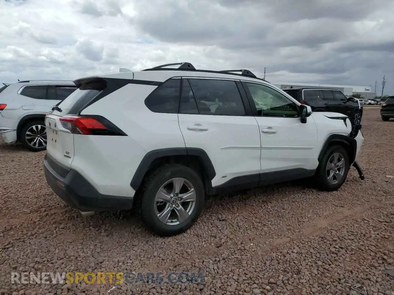 3 Photograph of a damaged car JTMMWRFV5PD177685 TOYOTA RAV4 2023