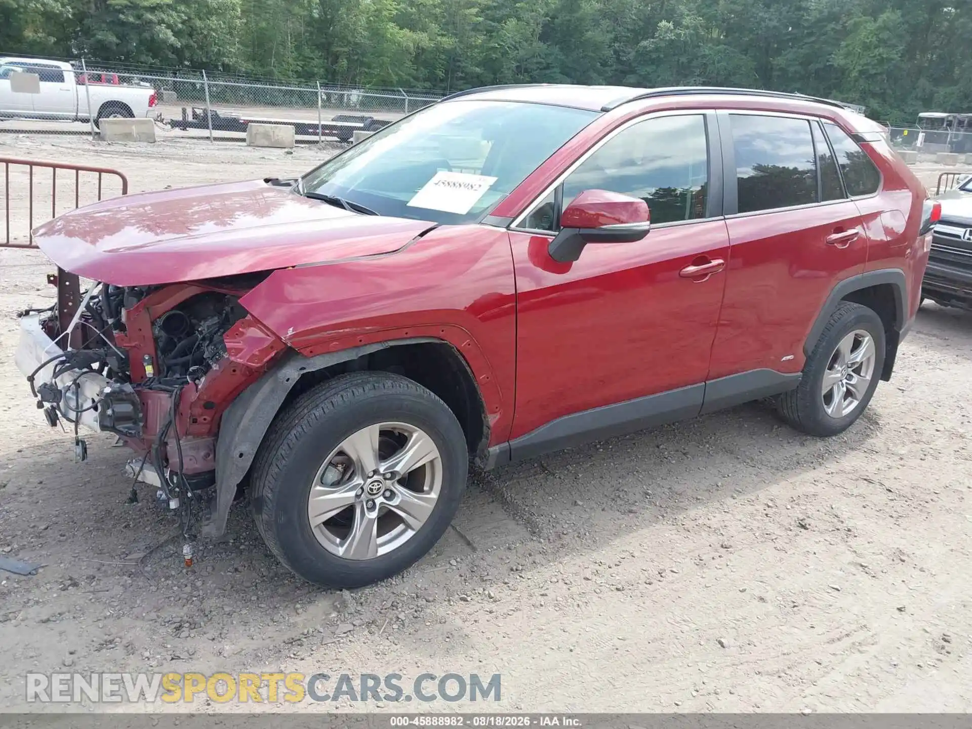 2 Photograph of a damaged car JTMMWRFV5PD186323 TOYOTA RAV4 2023