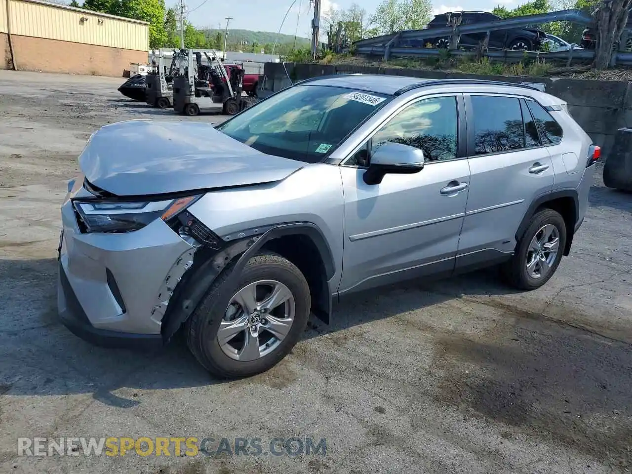 1 Photograph of a damaged car JTMMWRFV6PD186105 TOYOTA RAV4 2023