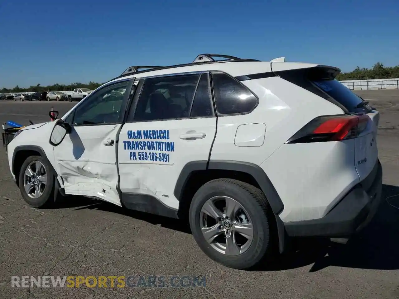 2 Фотография поврежденного автомобиля JTMMWRFV6PD195421 TOYOTA RAV4 2023