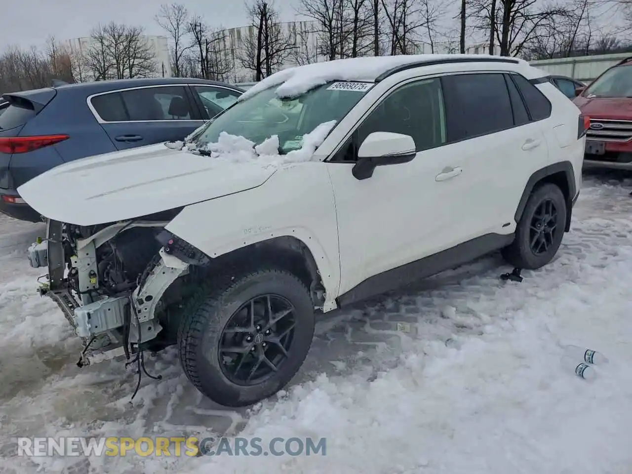 1 Photograph of a damaged car JTMMWRFV7PD183259 TOYOTA RAV4 2023