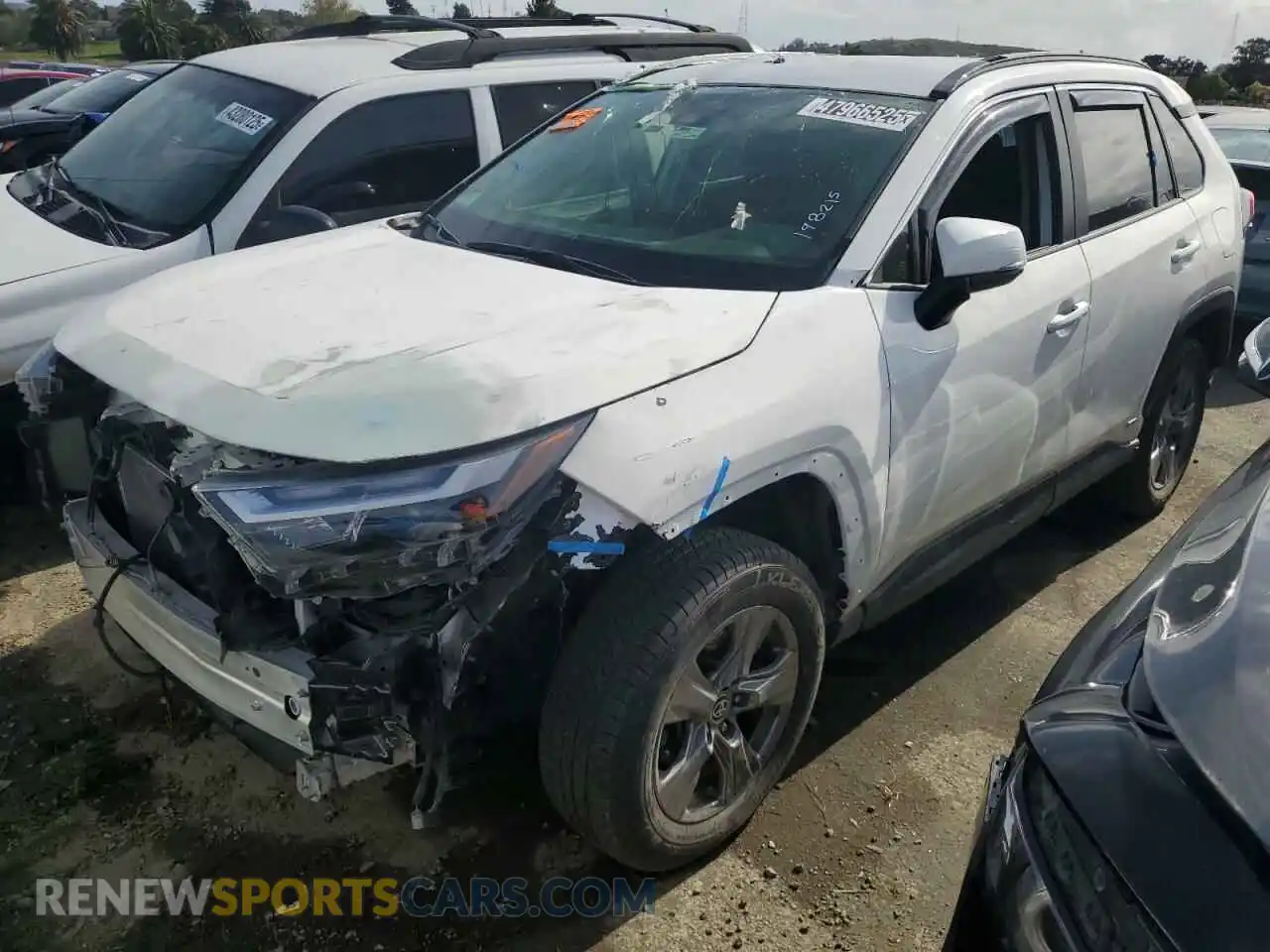 1 Photograph of a damaged car JTMMWRFV7PD198215 TOYOTA RAV4 2023