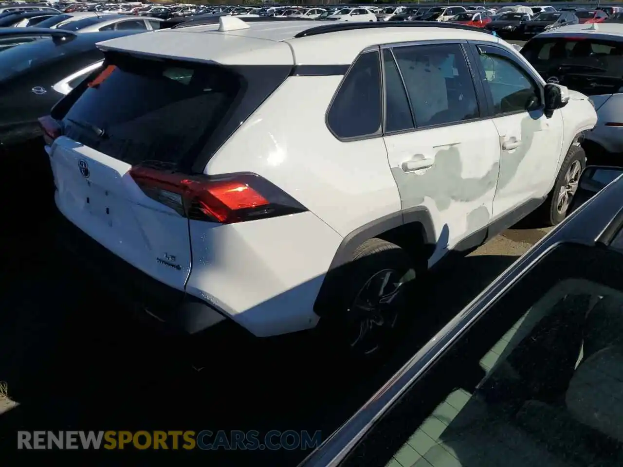 3 Photograph of a damaged car JTMMWRFV7PD198215 TOYOTA RAV4 2023