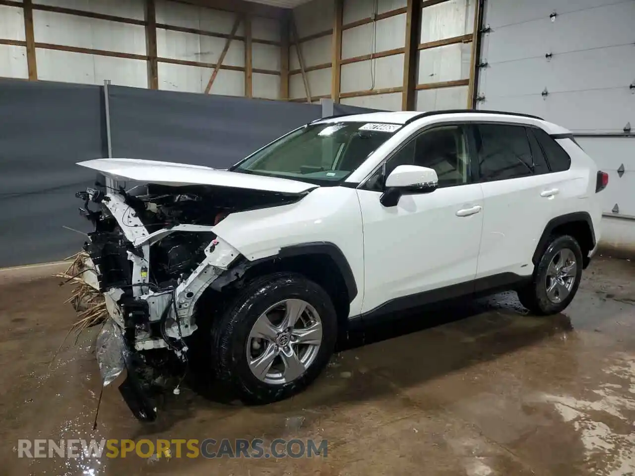 1 Photograph of a damaged car JTMMWRFV7PD204319 TOYOTA RAV4 2023