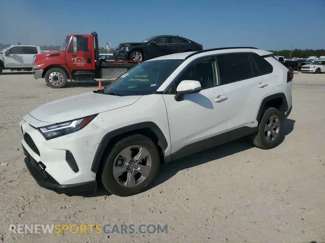 1 Photograph of a damaged car JTMMWRFV8PD207200 TOYOTA RAV4 2023