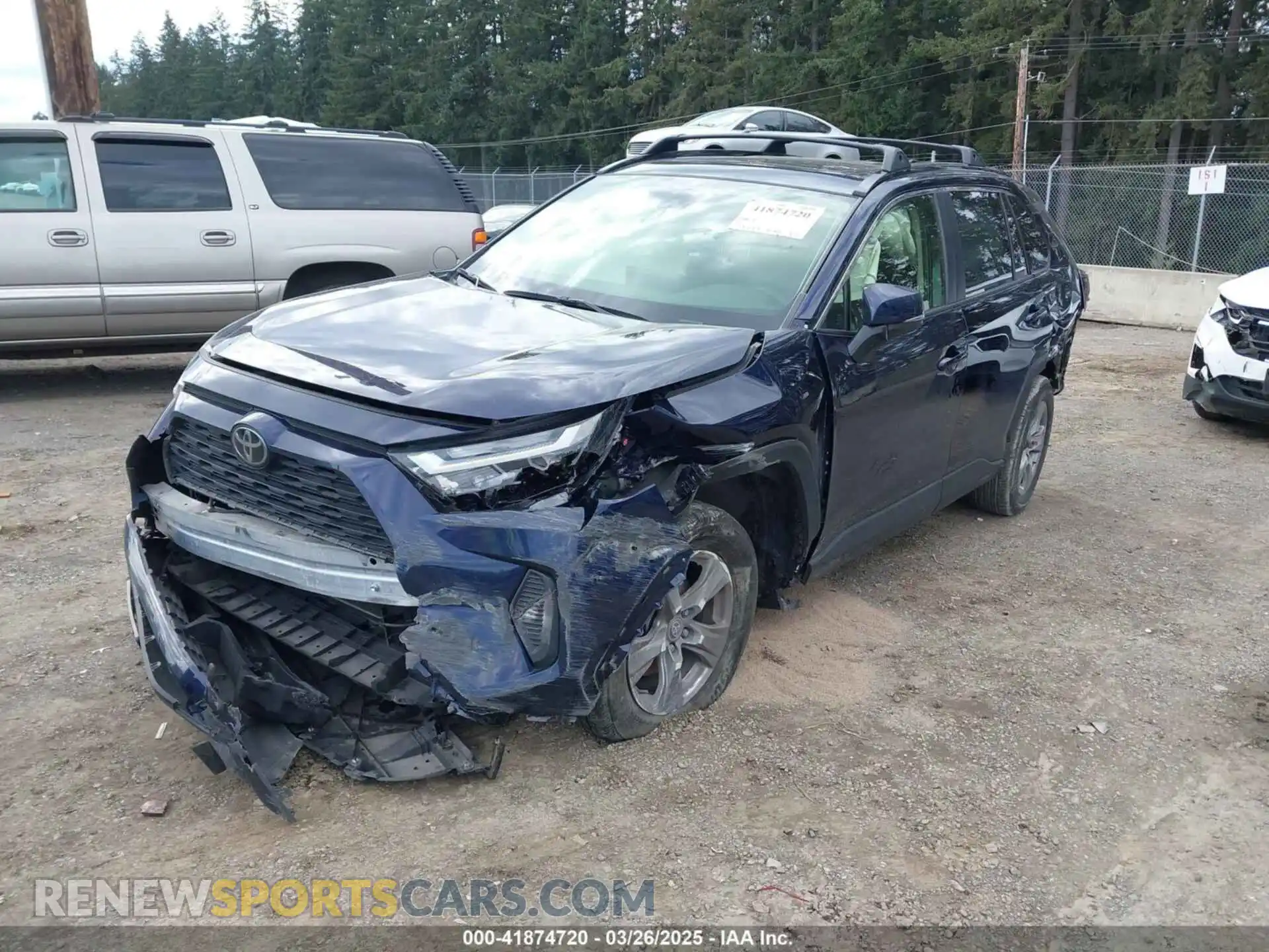 2 Photograph of a damaged car JTMP1RFV1PD095688 TOYOTA RAV4 2023