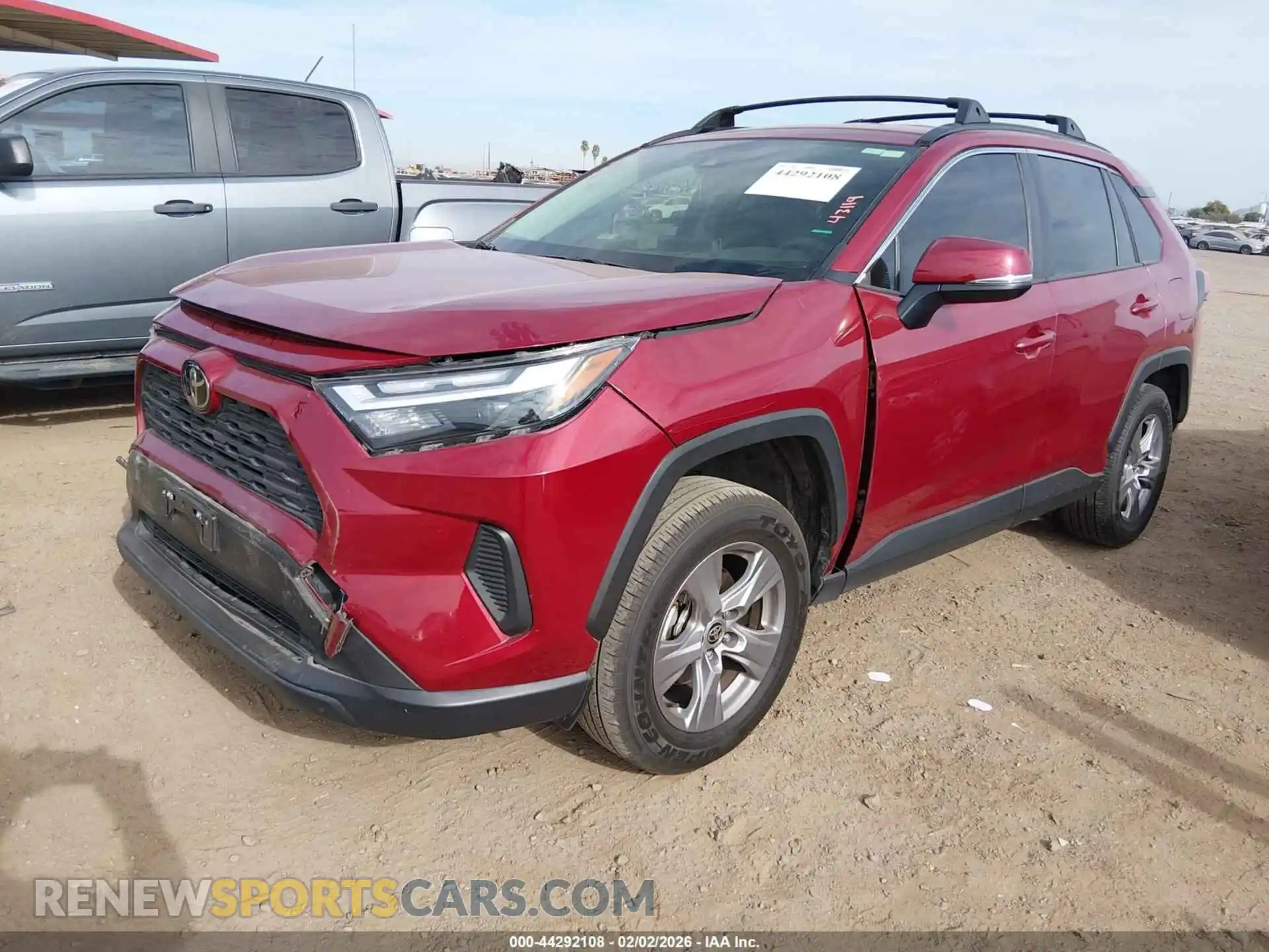 2 Photograph of a damaged car JTMP1RFV2PD093061 TOYOTA RAV4 2023