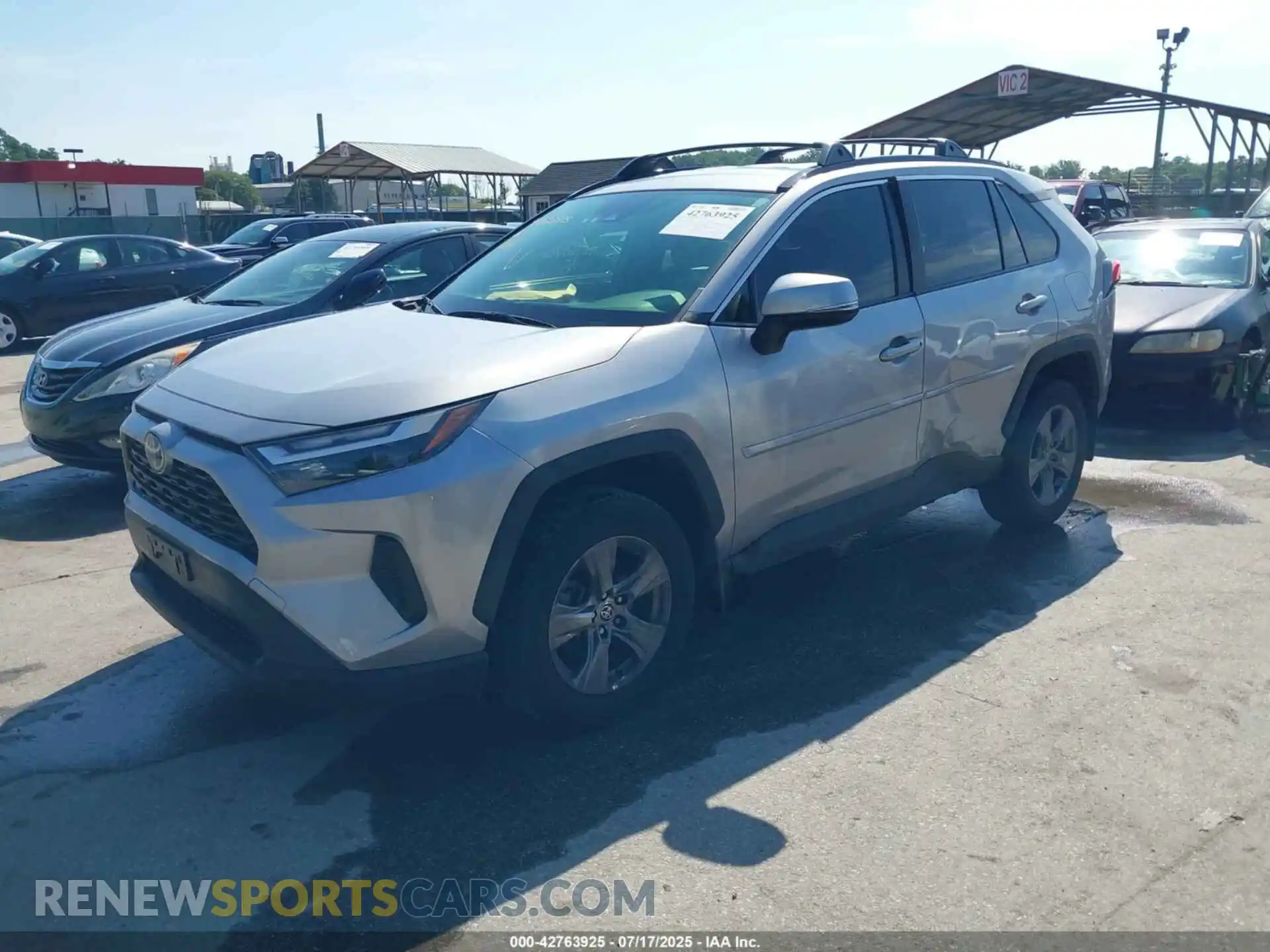 2 Photograph of a damaged car JTMP1RFV7PD097008 TOYOTA RAV4 2023
