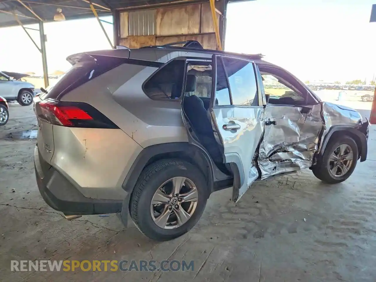 3 Photograph of a damaged car JTMRWRFV0PD190866 TOYOTA RAV4 2023