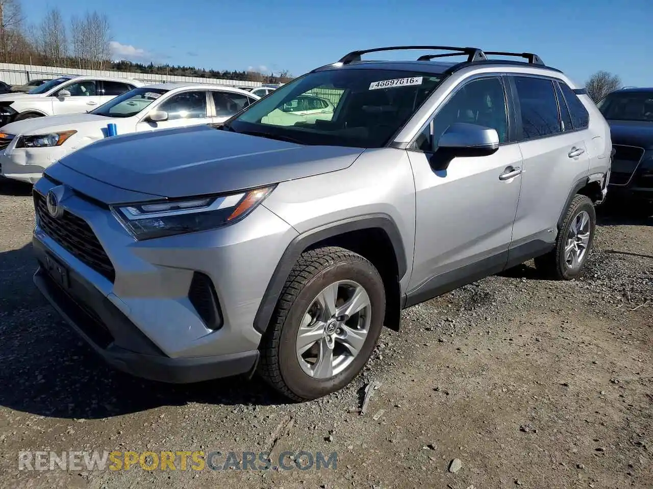 1 Photograph of a damaged car JTMRWRFV0PD201543 TOYOTA RAV4 2023
