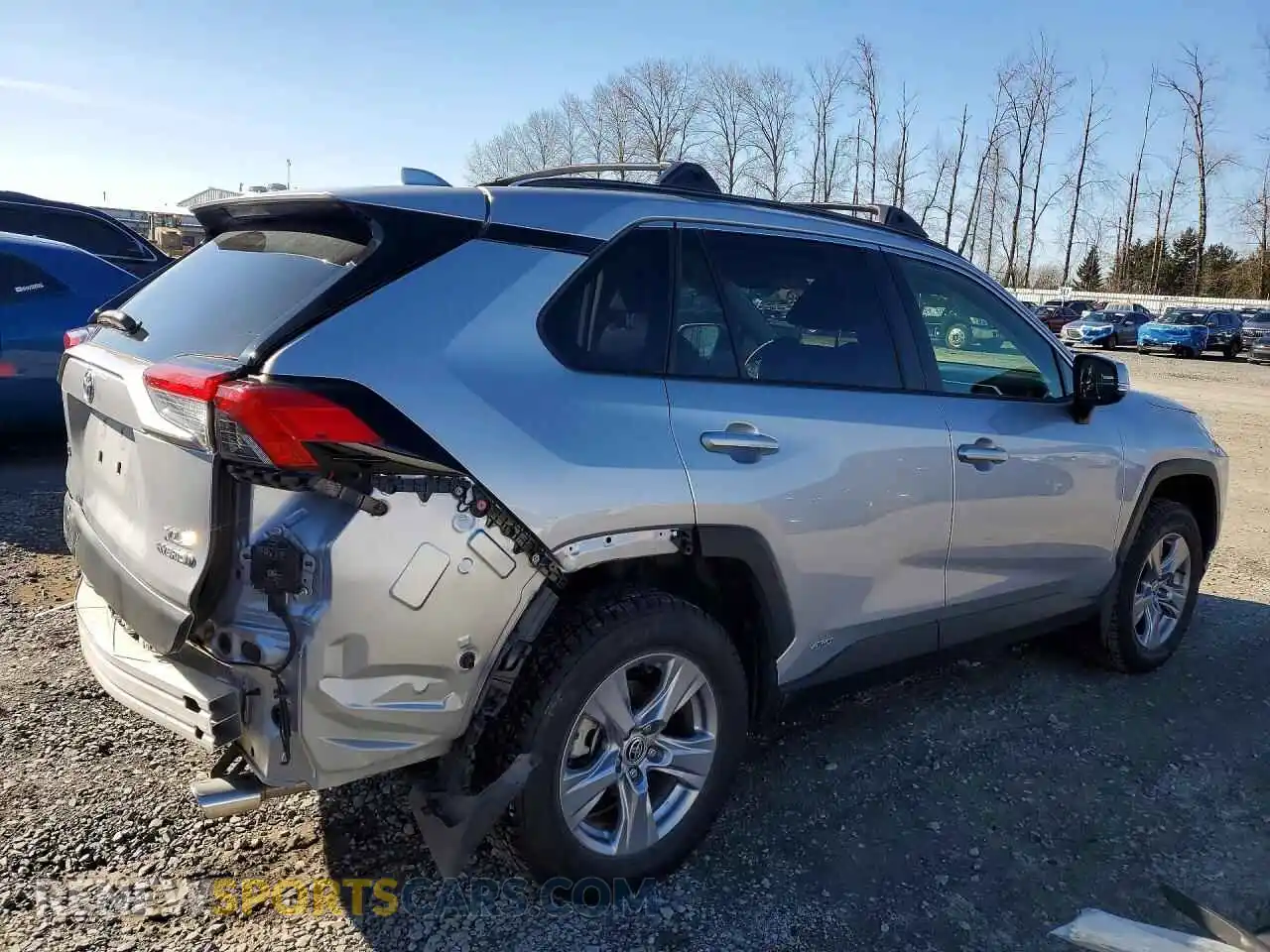 3 Photograph of a damaged car JTMRWRFV0PD201543 TOYOTA RAV4 2023