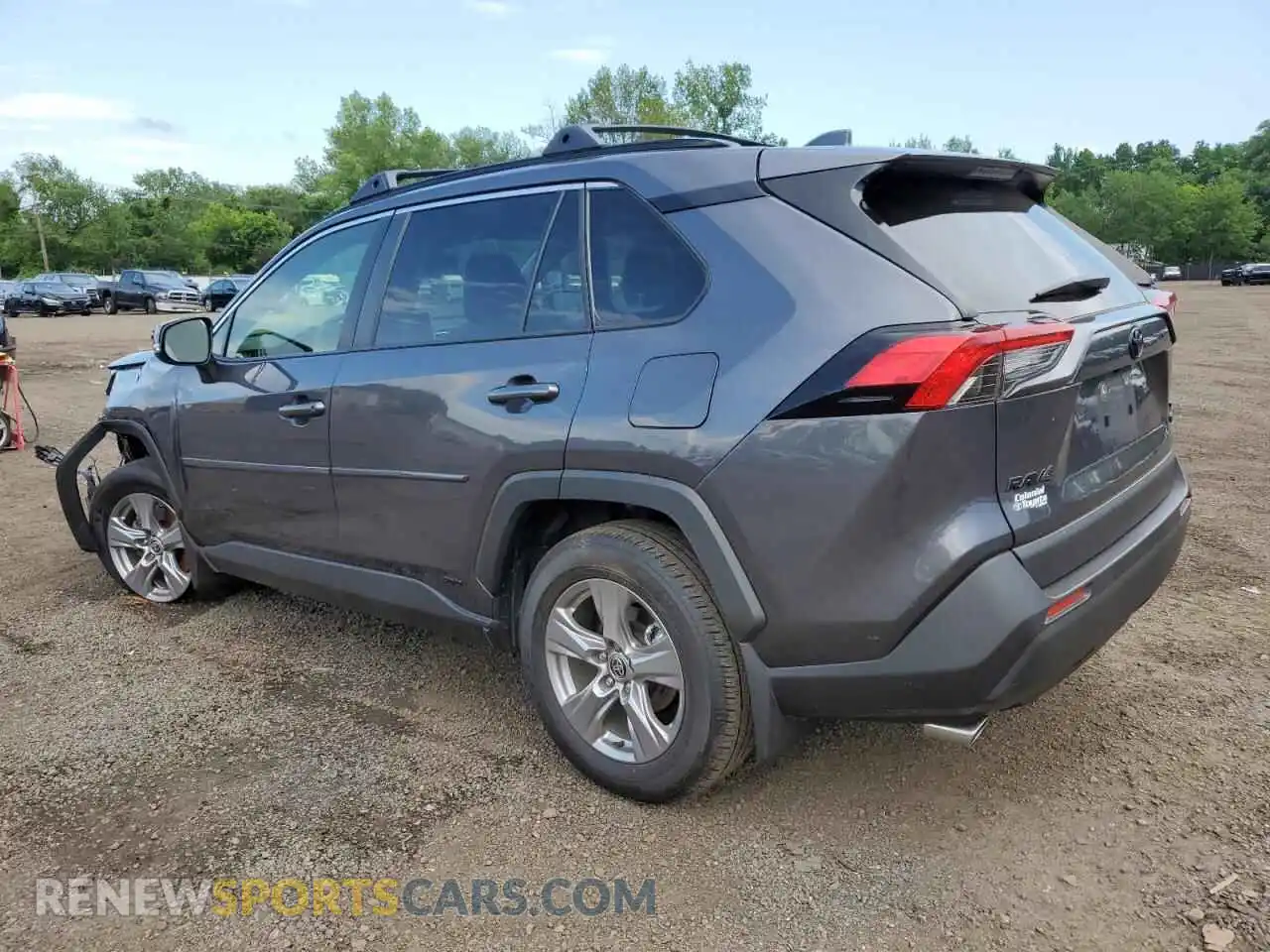 2 Photograph of a damaged car JTMRWRFV0PJ057901 TOYOTA RAV4 2023