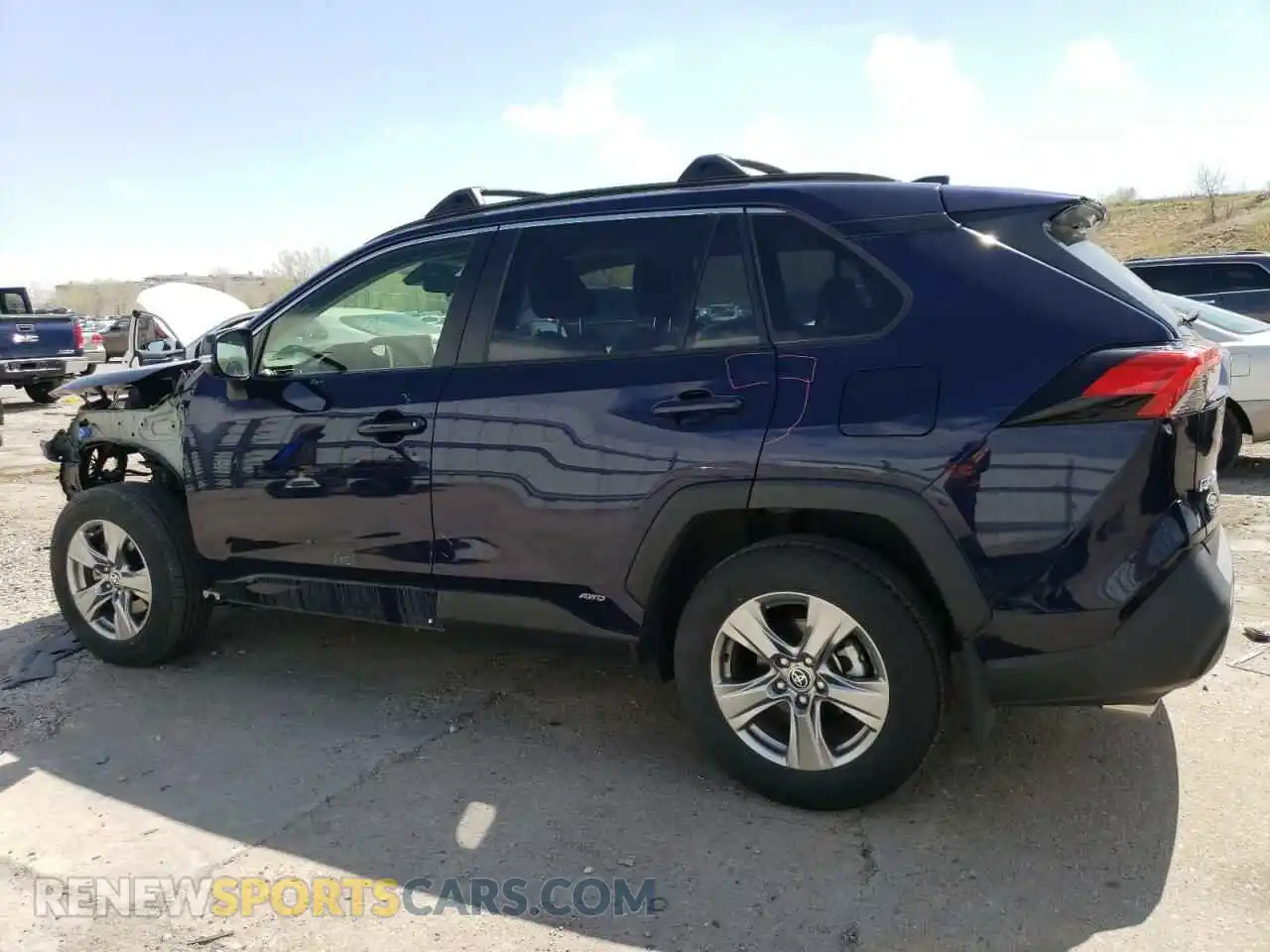 2 Photograph of a damaged car JTMRWRFV2PD194465 TOYOTA RAV4 2023