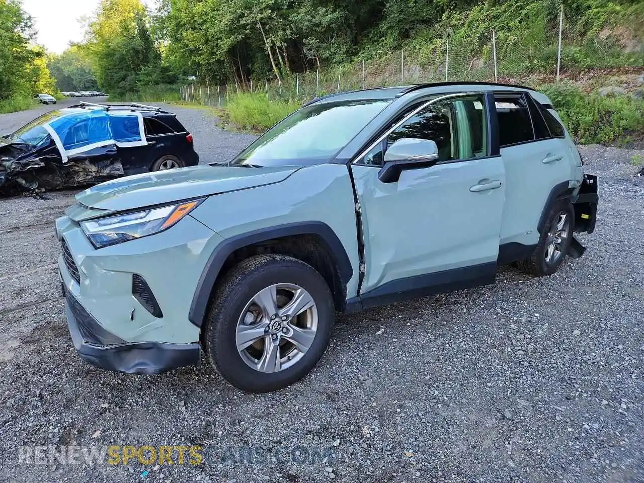 1 fotografías del automóvil dañado JTMRWRFV2PD204153 TOYOTA RAV4 2023
