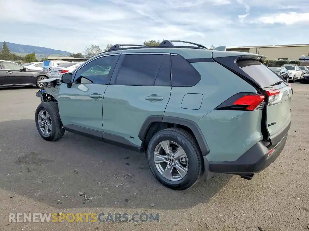 2 fotografías del automóvil dañado JTMRWRFV3PD174550 TOYOTA RAV4 2023