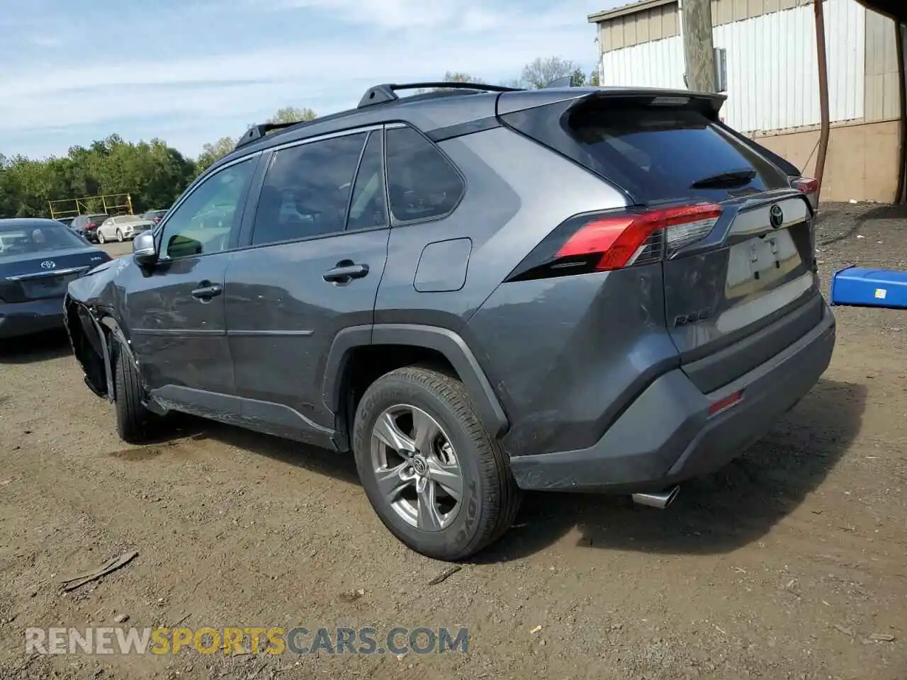 2 Фотография поврежденного автомобиля JTMRWRFV3PD200077 TOYOTA RAV4 2023