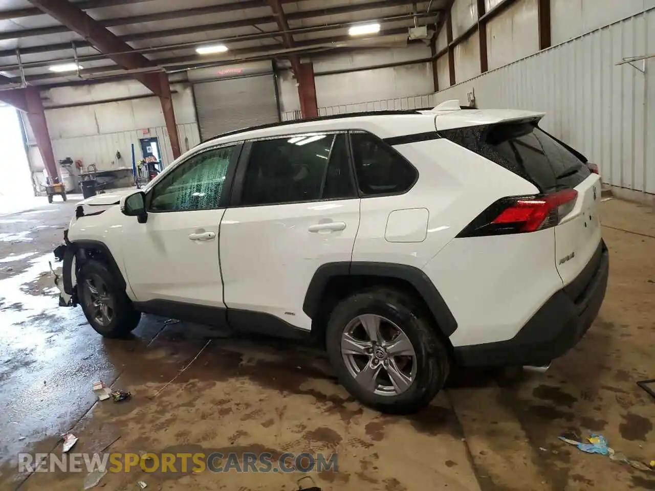 2 Photograph of a damaged car JTMRWRFV3PD572194 TOYOTA RAV4 2023