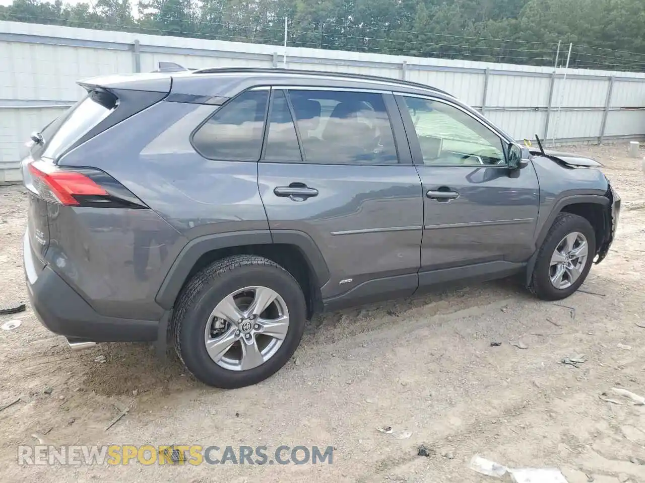 3 fotografías del automóvil dañado JTMRWRFV8PD183647 TOYOTA RAV4 2023